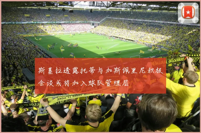 斯基拉透露托蒂与加斯佩里尼积极会谈或将加入球队管理层